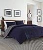 Eddie Bauer Kingston Navy Duvet Cover Mini Set | Dillard's