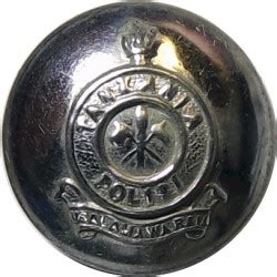 Tanzania Polisi uniform button