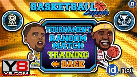 Basketball Legends By Y8 Com Gameplay - YouTube