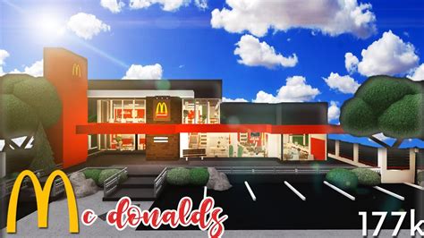 Mcdonalds | 177k | Roblox | Bloxburg | Speedbuild - YouTube