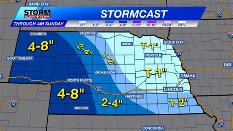 Accumulating snow possible for eastern Nebraska