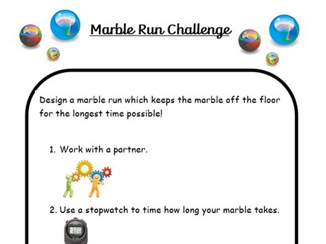 Marble Run Challenge | Teaching Resources