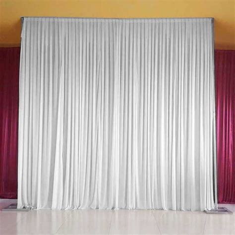 LUVODI Ice Silk Wedding Party Background Curtain & Reviews - Wayfair Canada