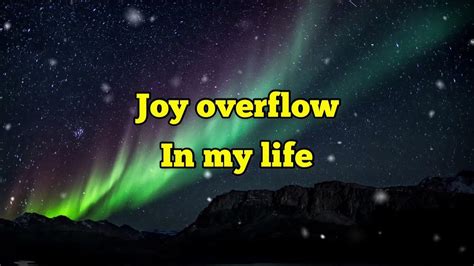 Joe Praise: Joy Overflow Live Lyrics Video - YouTube