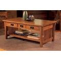 Mission Solid Oak Coffee Table - Overstock™ Shopping - Great Deals on Coffee, Sofa & End Tables