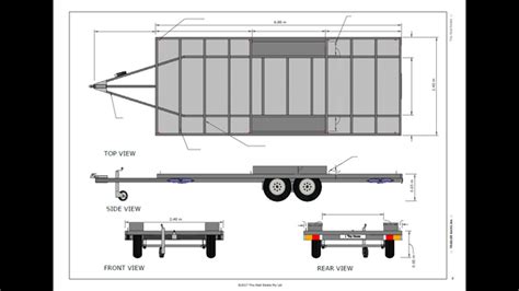 6 Metre Tiny House Trailer Plans >> Tiny Real Estate - Tiny Home Plans