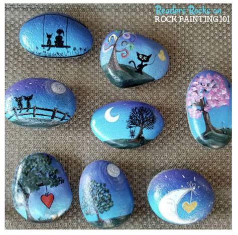 Outdoor Craft Ideas: Rock Painting Tutorial — kinueko, Rock Paint