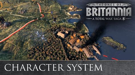 Total War: THRONES OF BRITANNIA - Character System Spotlight - YouTube