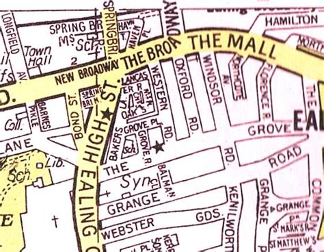 Ealing Broadway Map 1965ish | Jim Lawes | Flickr