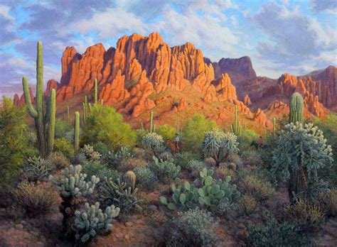 Only Arizona! — Stephen Morath | Desert painting, Desert art, Southwest art