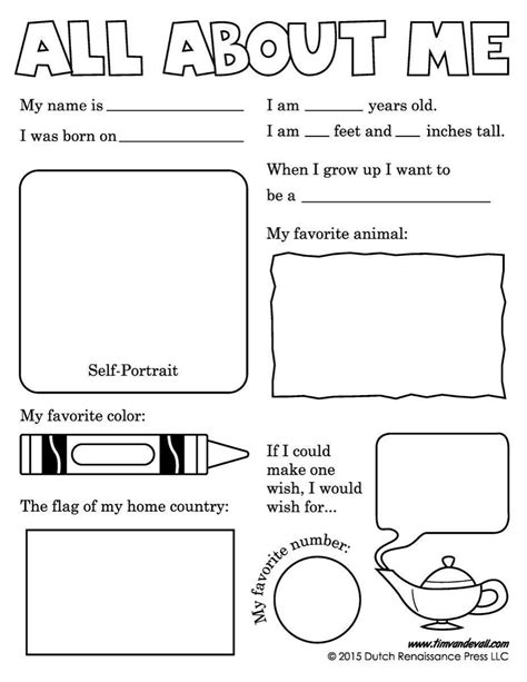 All About Me Template Great All About Me Worksheetstake the Pen Of 27 ...