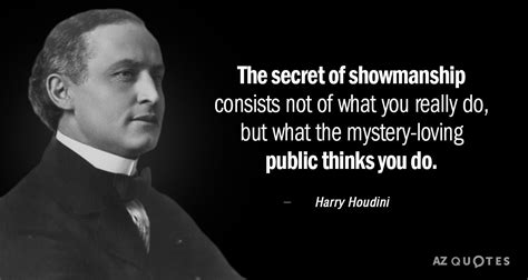 TOP 25 QUOTES BY HARRY HOUDINI | A-Z Quotes