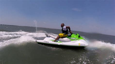 My WaveRunner / Jetski Tricks: Ocean City, NJ - YouTube