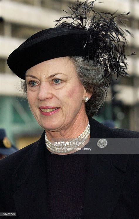 Princess Benedikte of Denmark attends the memorial service for HRH ...