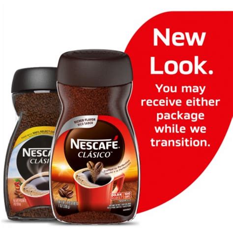 Nescafé® Clasico™ Dark Roast Instant Coffee, 7 oz - Fry’s Food Stores