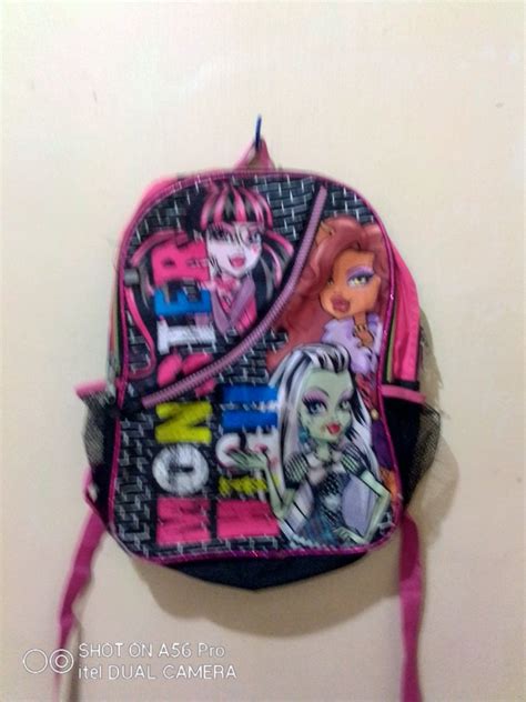 Monster high backpack, Women's Fashion, Bags & Wallets, Backpacks on ...