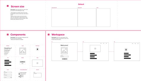 Wireframing for desktop template | Mural