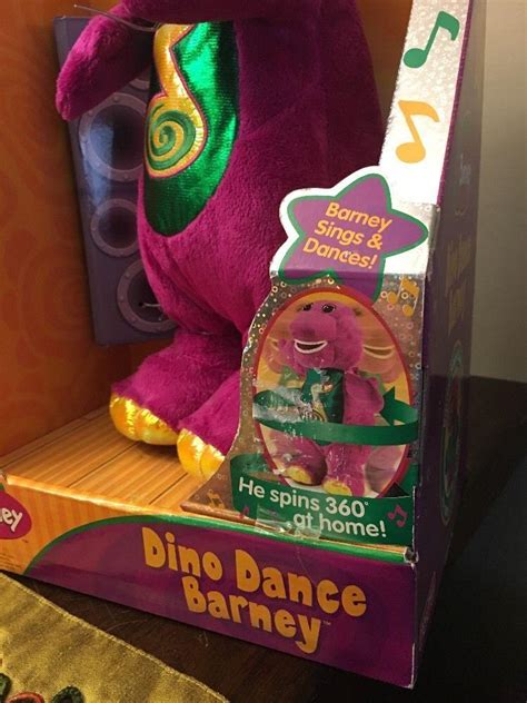 New Barney Dino Dance * Talking Dancing Interactive Plush Doll Fisher ...