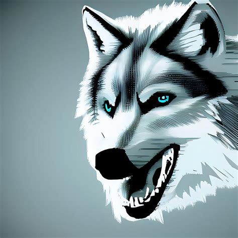 Night Wolf Digital Art by Paul Mannion - Fine Art America