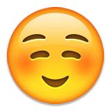 Now is it us or does this emoji look a little odd. He's smiling ...
