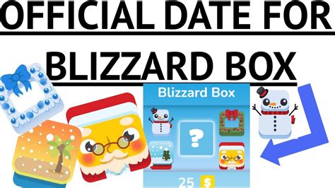 BLOOKET | OFFICIAL DATE FOR THE BLIZZARD BOX! - YouTube