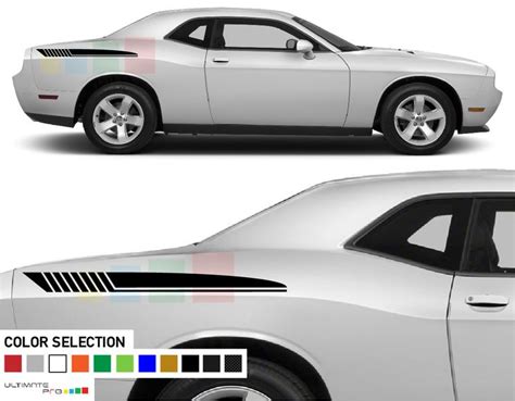 Sticker Decal kit compatible with Dodge Challenger | Dodge challenger ...