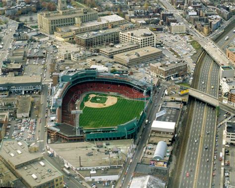 Vintage Aerial Fenway Park, Boston, MA Editorial Photo - Image: 39083431