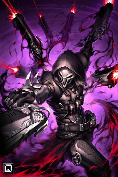 Ulkhror on Twitter | Overwatch reaper, Overwatch genji, Overwatch fan art