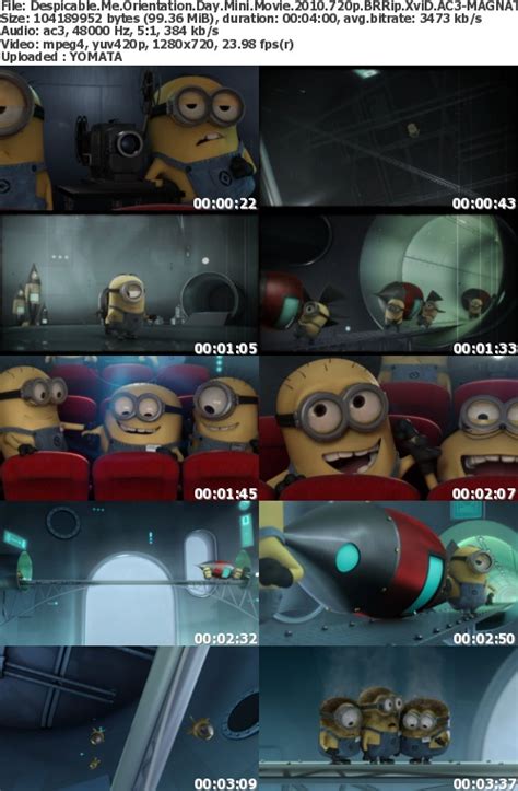 Free Downloads Movie: Despicable Me Mini Movie 2010 720p BRRip XviD AC3 ...