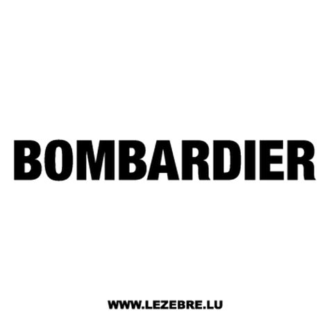 Bombardier Logo Sticker 2