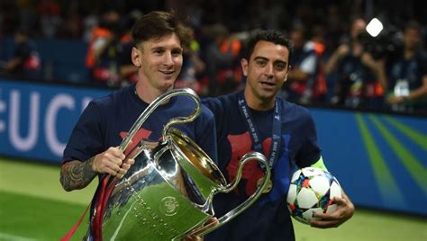 Xavi says Messi should play his whole career at Barcelona - Sports ...