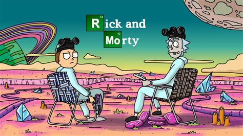 Rick an Morty Breaking Bad colored by Sonjaherz | Rick and morty image, Rick and morty poster ...