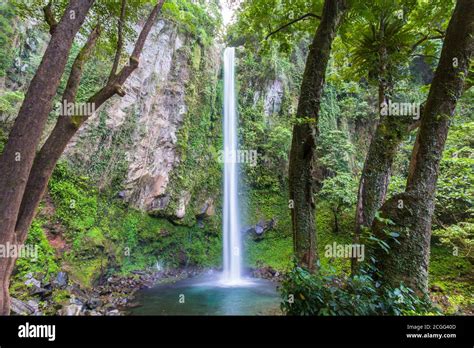 Philippines katibawasan waterfalls camiguin hi-res stock photography ...