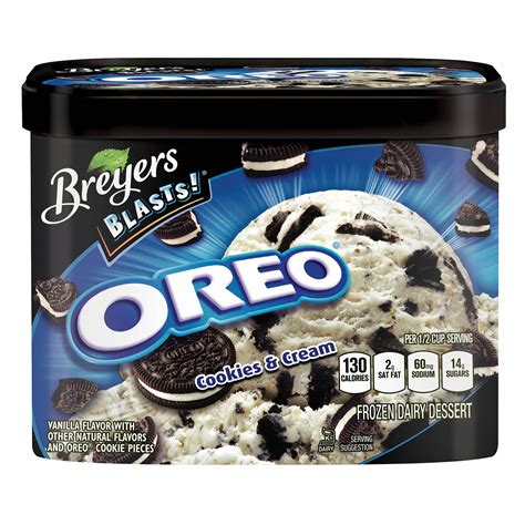 Breyers Blasts! Oreo Cookies & Cream Ice Cream, 64 oz. - BJ's Wholesale Club