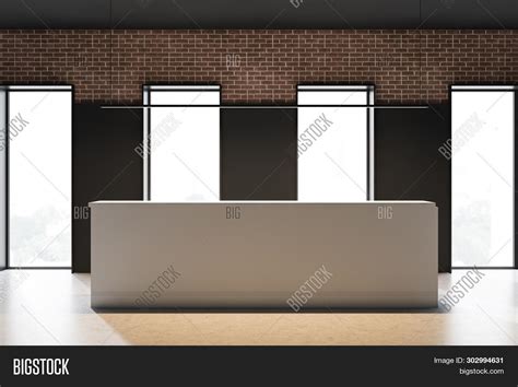 White Reception Desk Image & Photo (Free Trial) | Bigstock