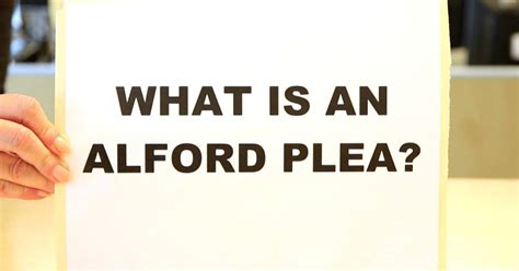 Dateline’s Lawyer Up: The Alford Plea