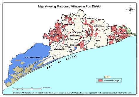 India: Marooned villages in Puri district - India | ReliefWeb