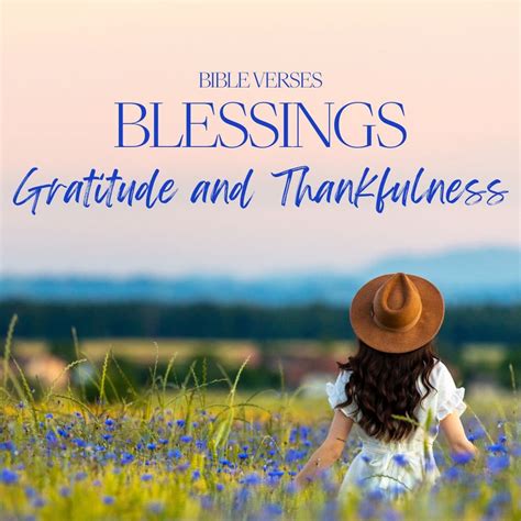 35 Bible Verses About Being Thankful For Blessings