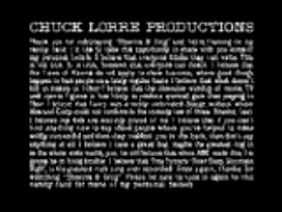 Chuck Lorre Productions - Closing Logos