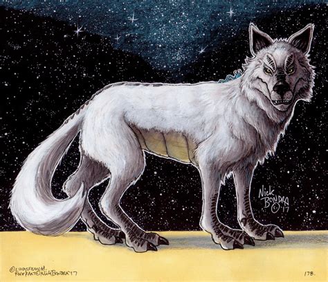 The White Loth-wolf by Phraggle on DeviantArt