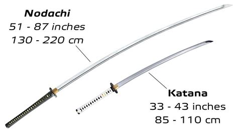 Nodachi vs Katana: Characteristics, History, and Combat