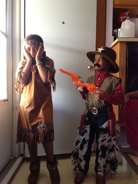 Halloween costume for siblings. Cowboy and Indian Cowboy And Indian ...