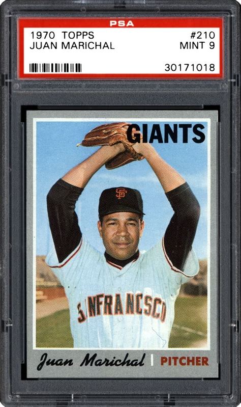 Auction Prices Realized Baseball Cards 1970 TOPPS Juan Marichal Summary