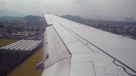 Landing at Daegu International Airport (10/12/09) - YouTube