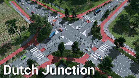 Cities: Skylines - Dutch Junction Design - YouTube