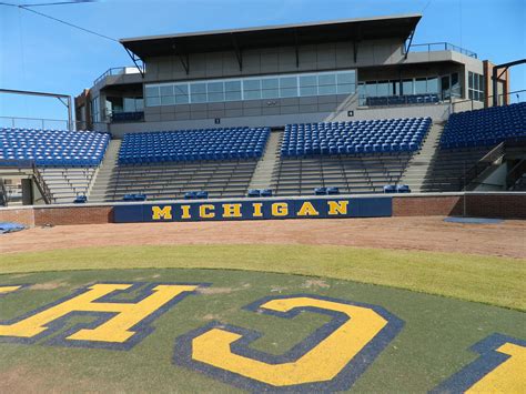 Ray Fisher Stadium, home to Michigan Baseball University Of Michigan ...