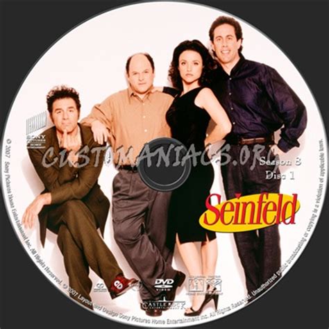 Seinfeld Season 8 dvd label - DVD Covers & Labels by Customaniacs, id ...