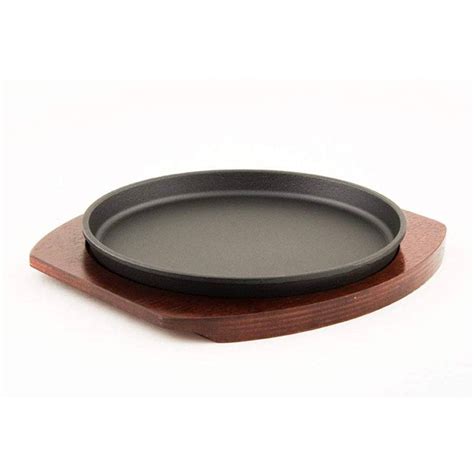 Wholesale Cast Iron Steak Plate set, Fajita Pan, 8.5" D factory and ...