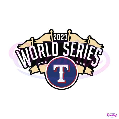 Vintage Texas Rangers World Series 2023 SVG File For Cricut