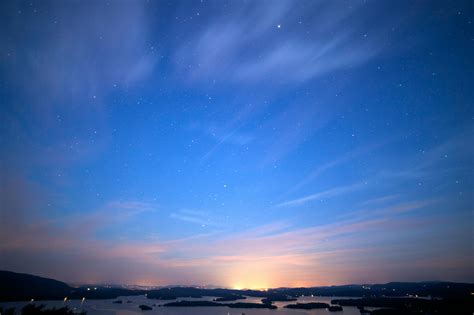 Free stock photo of sky, stars, sunset